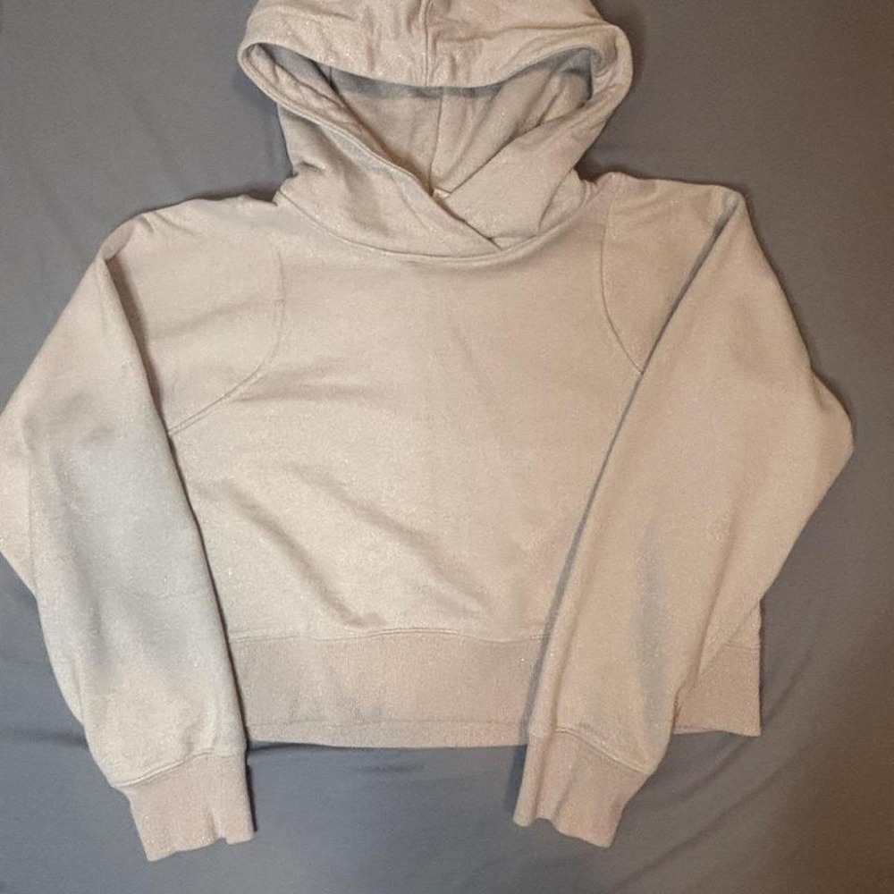 Lululemon loungeful cropped hoodie spark
